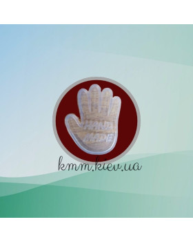 Штамп силиконовый Hand-made Ладошка (хенд-мейд)