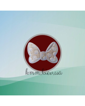 Штамп силиконовый Бант в горох Штамп силиконовый Бант в горох