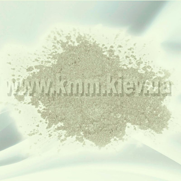 Перламутр сухий перлинний інтерферентний (сріблястий із золотим відтінком) - 10г