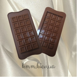 Силиконовая форма Плитка шоколада Классическая 2