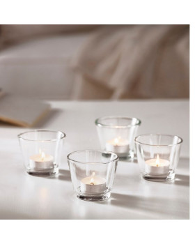 Подсвечник стеклянный Стакан  диаметр 70мм Польша-foto3