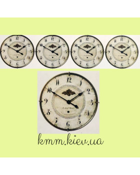 Наклейка Циферблат вінтажний D45мм 4шт