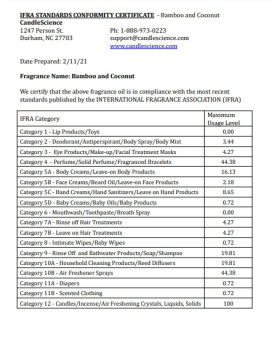 Отдушка Бамбук и Кокос США (Сandlescience) 5 мл-foto2