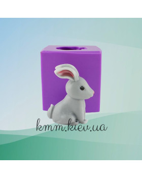 Силіконова форма люкс 3D Зайчик-вушастик-foto2