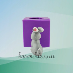 Силиконовая форма люкс 3D Зайчик-ушастик-foto3