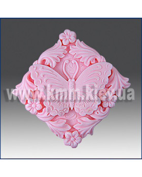 Силіконова форма люкс Метелик у саду