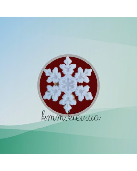 Штамп силіконовий Сніжинка 2