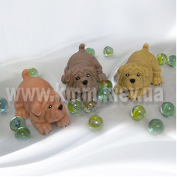 Силиконовая форма люкс Шарпей милашка 3D-foto2