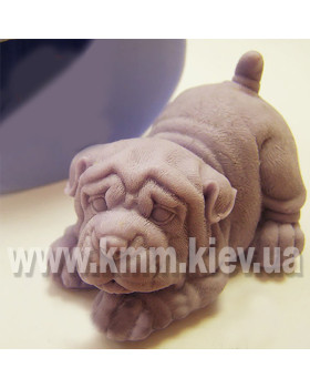 Силиконовая форма люкс Шарпей милашка 3D