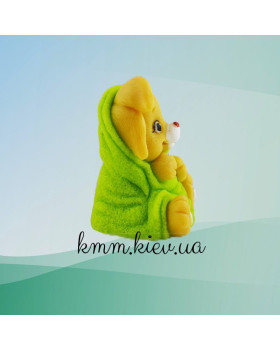 Силіконова форма люкс 3D Зайчик у рушник-foto2