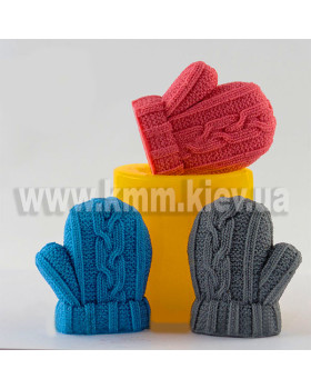 Силіконова форма люкс Рукавиця 3D
