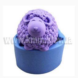 Силиконовая форма люкс Овечка 3D