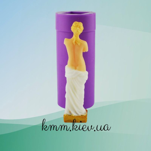 Силіконова форма люкс Свічка Венера 02 3D