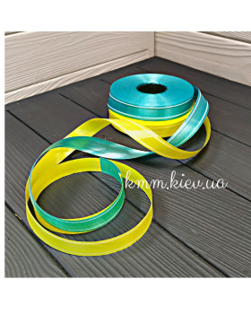 Стрічка поліпропіленова з облямівкою 20мм Жовтий, Блакитний, Бірюзовий (1м, рулон 100м). - Жовтий, 1 м Стрічка поліпропіленова з облямівкою 20мм Жовтий, Блакитний, Бірюзовий (1м, рулон 100м). - Жовтий, 1 м