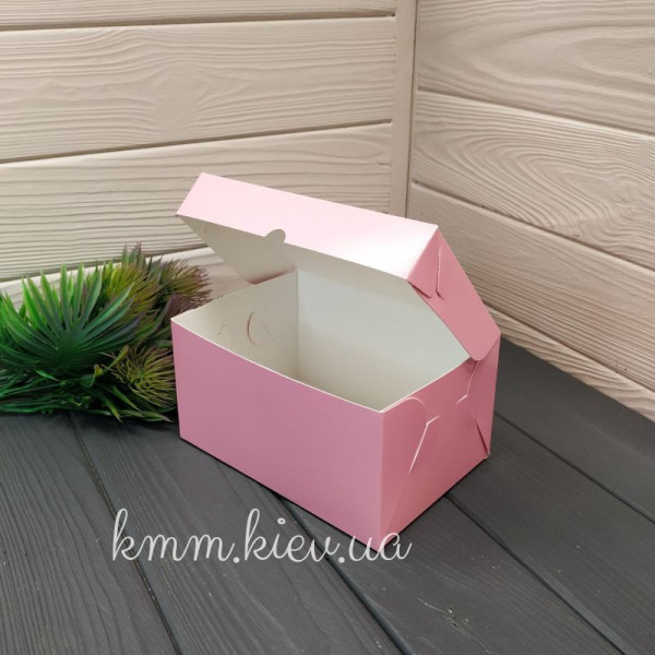 Коробка Рожева 160х110х85мм