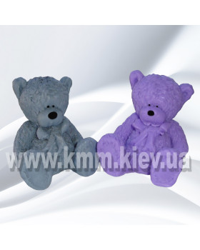 Силіконова форма люкс Тедді 3D Силіконова форма люкс Тедді 3D