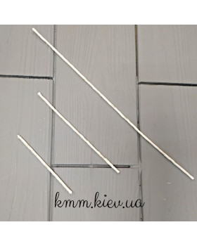 Гніт вощений армований для насипних, гелевих свічок - 1 (6, 5-7см)