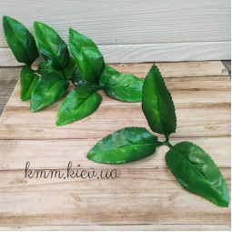Три листа с насадкой на стебель (длина 8см) - 1 шт. Три листа с насадкой на стебель (длина 8см) - 1 шт.