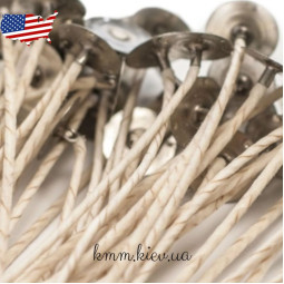 Фитиль 15см с держателем CD в ассортименте США (Сandlescience) 1шт. - CD-12-foto3