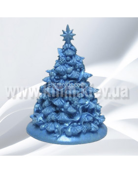 Силіконова форма люкс Ялинка 2D