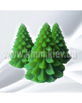 Силіконова форма люкс Ялинка пишна 3D
