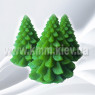 Силіконова форма люкс Ялинка пишна 3D
