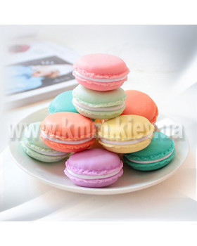 Силиконовая форма люкс Пирожное  Макарон-мини 3D