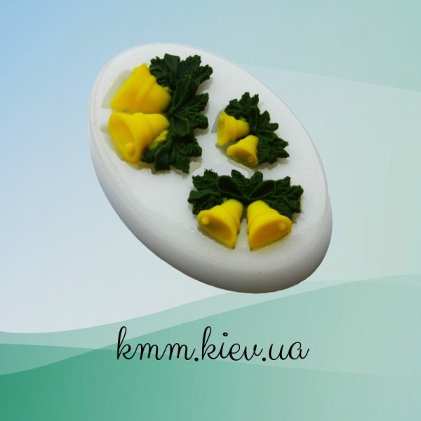 Силиконовый Молд-мини Колокольчики