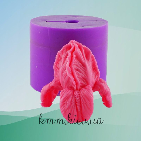Силиконовая форма люкс Ирис малый 3D