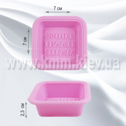 Силиконовая форма люкс квадратная 100% hand made-foto3