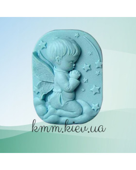 Силіконова форма люкс 3D Малюк з молитвою