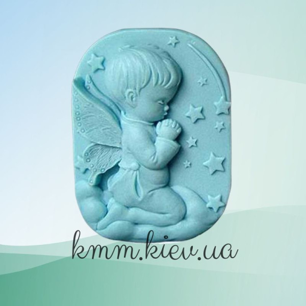 Силіконова форма люкс 3D Малюк з молитвою
