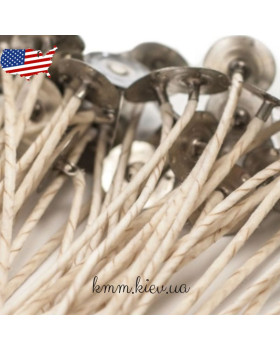 Гніт 15см з утримувачем ECO в асортименті США (Сandlescience) 1шт. - ECO-8