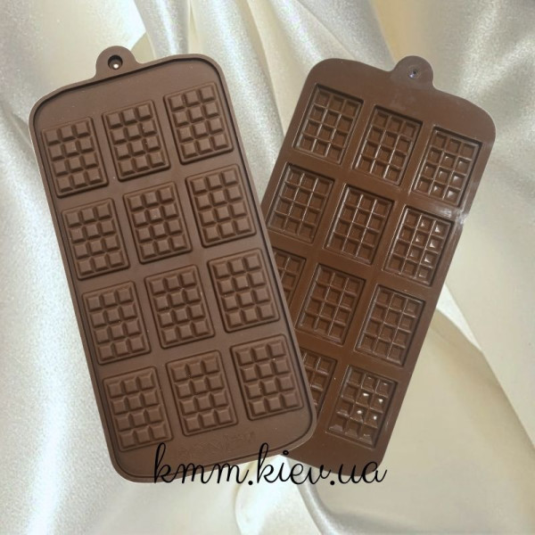 Силіконова форма Міні-плитка шоколаду