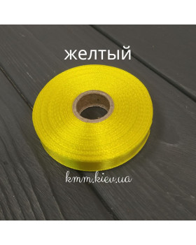 Стрічка атласна 12мм колір в асортименті (1м, рулон 23м) - 1 м, Айворі-foto2