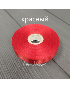 Стрічка атласна 12мм колір в асортименті (1м, рулон 23м) - 1 м, Айворі-foto7