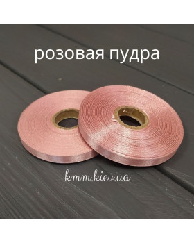 Стрічка атласна 6мм Рожеві відтінки 23м рулон - Барбі ультра неон-foto5