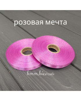 Стрічка атласна 6мм Рожеві відтінки 23м рулон - Барбі ультра неон-foto9