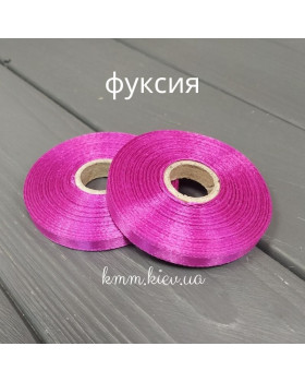 Стрічка атласна 6мм Рожеві відтінки 23м рулон - Барбі ультра неон-foto10