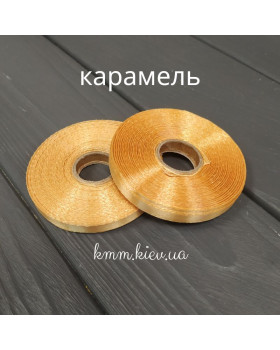 Лента атласная 6мм Желтые оттенки 23м рулон - Золото-foto4