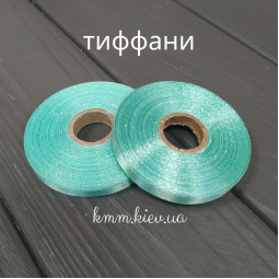 Лента атласная 6мм Синие оттенки 23м рулон - Синий-foto4