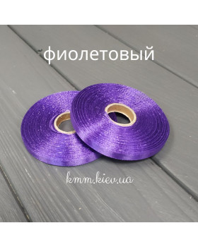 Стрічка атласна 6мм Сині відтінки 23м рулон - Синій-foto2