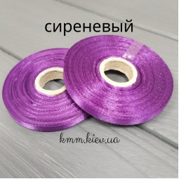 Лента атласная 6мм Красный, Марсала, Коричневый, Сиреневый 23м рулон - Красный-foto3