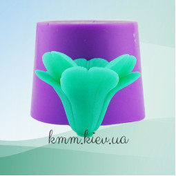 Силиконовая форма люкс Фиалка нежная 3D-foto2