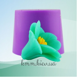 Силиконовая форма люкс Фиалка нежная 3D-foto3