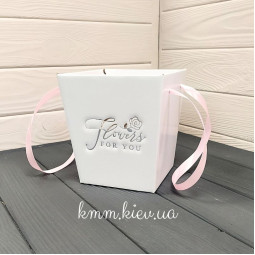 Трапеція з мікрогофри Flovers for you 150х140мм (L) колір в асортименті - Лавандовий-foto3