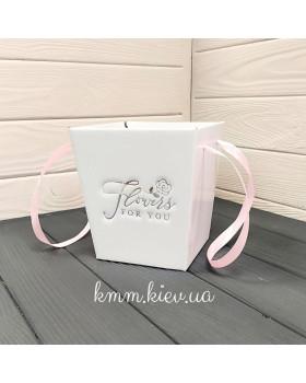 Трапеція з мікрогофри Flovers for you 150х140мм (L) колір в асортименті - Лавандовий-foto3