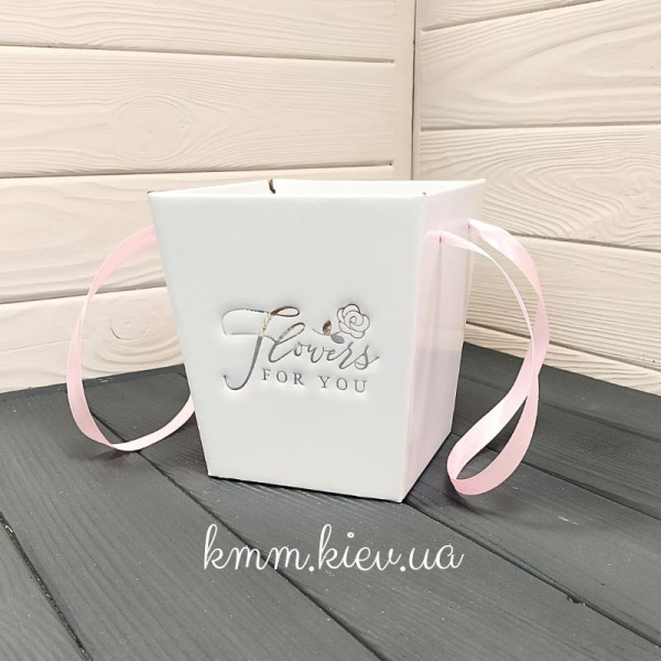 Трапеція з мікрогофри Flovers for you 150х140мм (L) колір в асортименті - Лавандовий