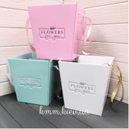 Трапеція флористична Flowers for you 200х180мм (XL) в асортименті - Тіффані