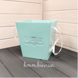 Трапеція флористична Flowers for you 200х180мм (XL) в асортименті - Тіффані-foto3